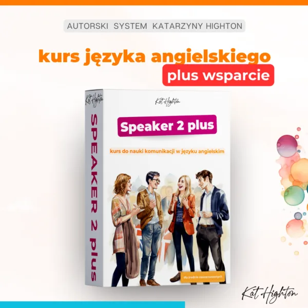 Speaker 2 Plus - kurs języka angielskiego do nauki samodzielnej ze wsparciem