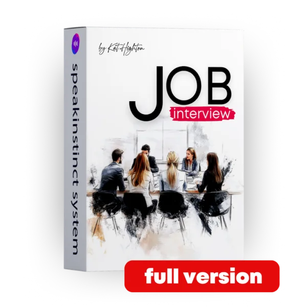 Job Interview – przygotowanie do rozmowy kwalifikacyjnej po angielsku – Full Version